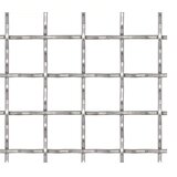  Mrežasta ograda od nehrđajućeg čelika 50x50 cm 11x11x2 mm | shoptok.hr