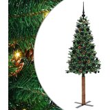  Mršavo božićno drvce Zelena 180 cm PVC i čvrsto drvo bora | shoptok.hr