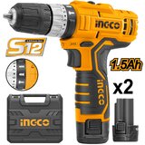 Aku bušilica/odvijač 12V; 2x1,5Ah - CDLI1232E INGCO | shoptok.hr
