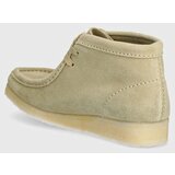 Clarks Originals Cipele od brušene kože za žene, boja: bež, ravni potplat | shoptok.hr