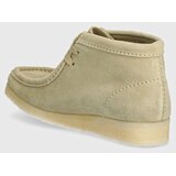 Clarks Originals Gležnarji z vezalkami 'Wallabee' svetlo rjava | Shoptok.si