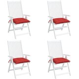  Jastuci za palete 4 kom crveni 50 x 50 x 7 cm od tkanine Oxford | shoptok.hr