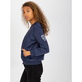 RUE PARIS Sweatshirt-RV-BL-8225.88-navy blue | Shoptok.si