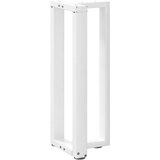  Noge konzolnog stola T-oblika 2 kom crne 25x28x(72-73) cm čelik | shoptok.hr