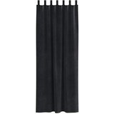  Zavjese za zamračivanje 2 kom. Crna 140 x 225 cm Baršun | shoptok.hr