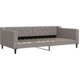  Dnevni krevet na razvlačenje smeđesivi 100 x 200 cm od tkanine | shoptok.hr
