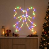  LED svjetleća mašna LOVIISA 70 LED lampica Višebojno 50 x 51 cm | shoptok.hr