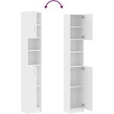  Kopalniška omarica bela 32x25,5x190 cm iverna plošča, (20580162) | Shoptok.si