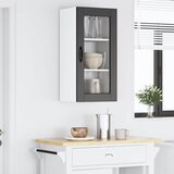  Zidni stakleni ormarić LUCCA Crna 40 x 31 x 80 cm | Eponuda.com