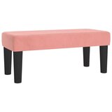 Box spring krevet s madracem ružičasti 90x200 cm baršunasti | shoptok.hr