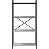  Polica Sivi hrast sonoma 60 x 30 x 120 cm Konstruirano drvo | shoptok.hr
