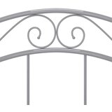  Okvir za krevet sivi metalni 100 x 200 cm | shoptok.hr