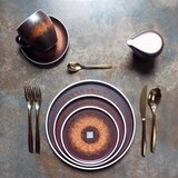 Le Coq Podstavek za skodelico 80ml Estia Rust 11,5cm / rjav / porcelan, (5000199401) | Shoptok.si