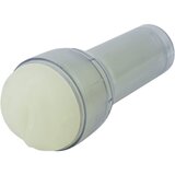 KIIROO Feel Glow - svetleča umetna pička - združljiva z PowerBlow (bela) | Shoptok.si
