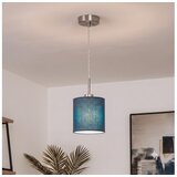 Brilagi LED luster na sajli NUBILA 1xE27/60W/230V prečnik 14 cm tamno plava Cene