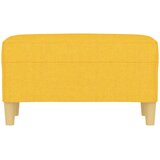  Klupa Svjetložuta 70 x 35 x 41 cm od tkanine | Eponuda.ba