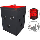  Secretdome - BDSM seks kabina s otvorima (crna) | shoptok.hr