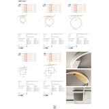  Redo 01-2819 - LED prigušiva zidna lampa FEBE LED/24W/230V crna | Eponuda.com