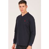 Dewberry V4002 V COLLAR MEN'S SWEATSHIRT-LACİVERT | Shoptok.si