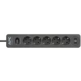 APC SurgeArrest Essential PME5B-GR 5xSchuko 2xUSB 230V prenapetostna zaščita razdelilec | Shoptok.si