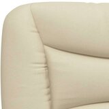  okvir kreveta s led svjetlima krem 180 x 200 cm od tkanine | shoptok.hr