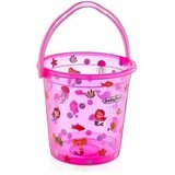 Babyjem kofica za kupanje bebe - pink transparent ocean Cene