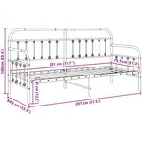  Krevet na kat Bijelo 80 x 200 cm Čelik s prahom premazan | shoptok.hr
