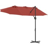  Suncobran Terakota 372 x 198 x 243 cm Poliester i aluminij | Eponuda.ba