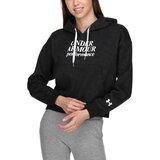 Under Armour ženski duks Essential Script Hoodie 1374107-001 Cene