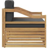 Vanjski kauč Bijela i antracit | Shoptok.si