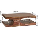 MID.YOU Klubska Miza Boha, Pravi Les | Shoptok.si