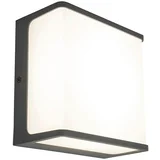 Doblo LED zunanja stenska svetilka (9 W, 8,8 x 8,5 x 8,6 cm, Črne barve-mat, IP54)
