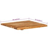  za kupaonski ormarić od bagremovog drva 58x52x2,5 cm | shoptok.hr