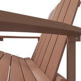  Vrtna stolica Adirondack HDPE smeđa | Eponuda.ba