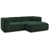 Bobochic Paris Tamno zelena kutna garnitura od bouclé tkanine (s desnim kutom) Zephyr – | shoptok.hr