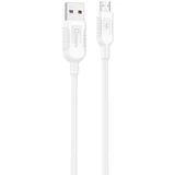 Qcharx Athens USB na mikro kabel 3A 18W (1 m) bel PVC, (21580745)