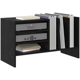  Ormar za ploče Crni hrast 78.5 x 35 x 45 cm Konstruirano drvo | shoptok.hr