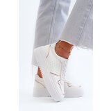 Boto Women's Platform Sneakers White Tessama | Shoptok.si