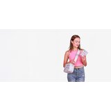 Vuch Crossbody torba Massimo Wildflowers Grey, 16 x 23 cm | shoptok.hr