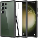Spigen Ultra Hybrid ovitek za Samsung S23 Ultra, Matte Black Cene