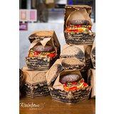 ZOOKSY/RAINBOW SOCKS Rainbow Socks Burger Vege Socks 2 Pairs | Shoptok.si