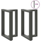 vidaXL Noge blagovaonski stol T-oblika 2 kom 60x35x(72-73) cm čelik | shoptok.hr