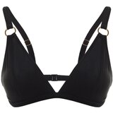 Trendyol Bikini Top - Black - Plain Cene