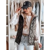 DStreet Kamizelka damska przejściowa pikowana VESOLITA czarna | shoptok.hr