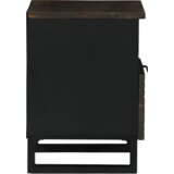  Noćni ormarići 2 kom 40x33x46 cm Masivna orahovina | shoptok.hr