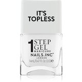 Nails Inc. It’s Topless gel lak za nokte za dugotrajni efekt nijansa Reese 14 ml | shoptok.hr