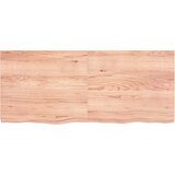 Stolna ploča svjetlosmeđa 140x60x(2-6) cm tretirana hrastovina | shoptok.hr