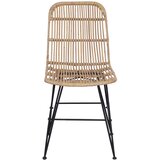  Stolica za blagovanje 2 pcs Prirodna 41 x 55 x 85 cm | Eponuda.com