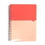  Bilježnica s spiralo Garden Red, na crte, 70 listova | shoptok.hr