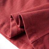  Dječja majica s dugim rukavima tamnocrvena 140 | shoptok.hr